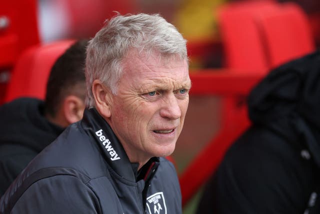 <p>David Moyes is out of contract at the end of the season </p>