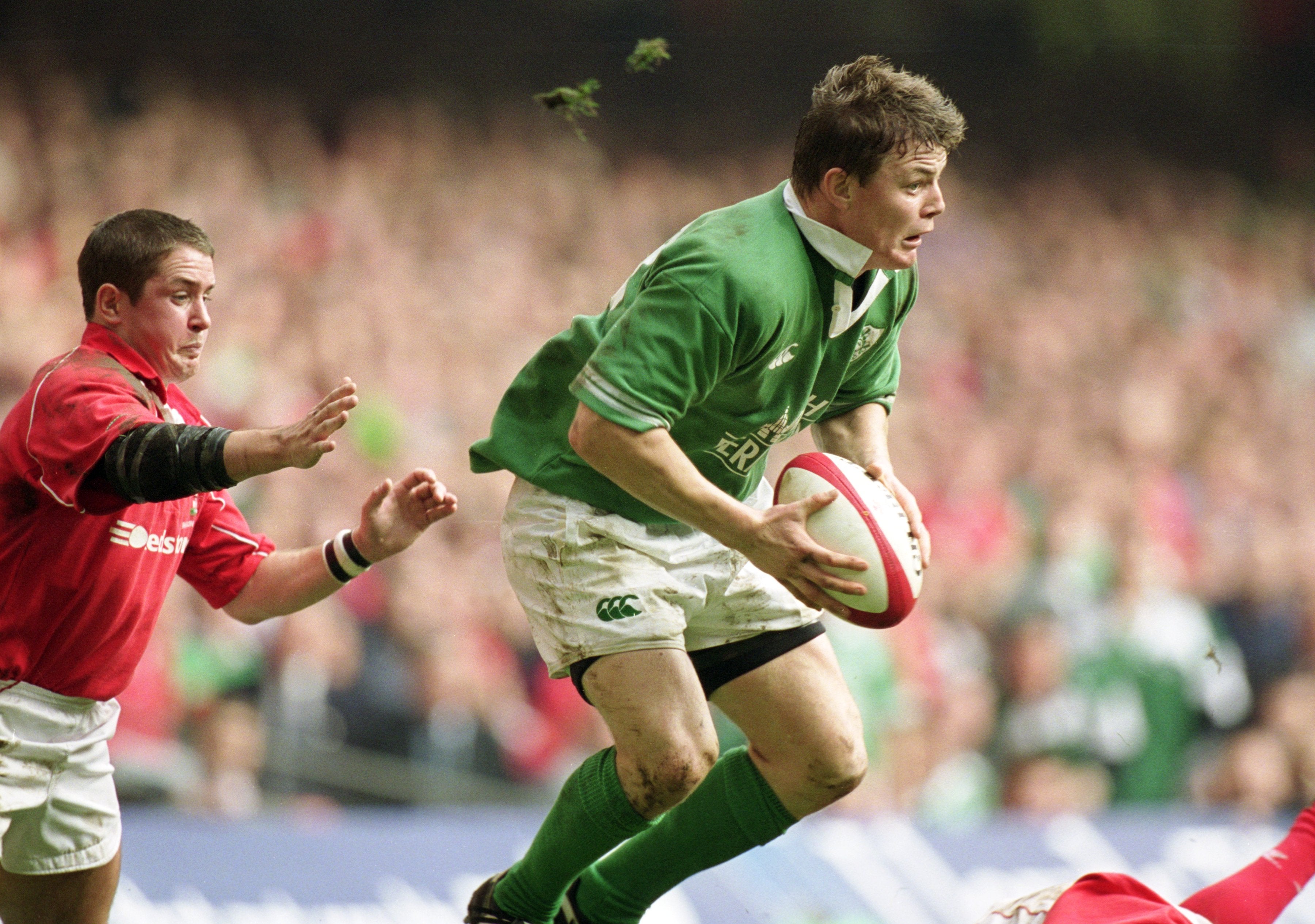 Warren Gatland coached Ireland when Brian O’Driscoll (pictured) inspired them to hammer Wales in the 2001 Six Nations