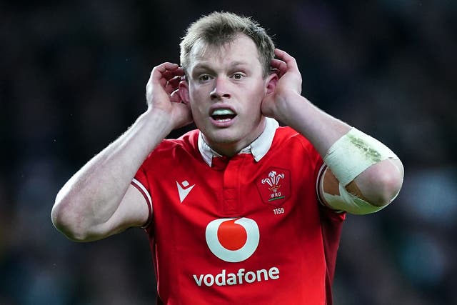 Nick Tompkins will be a key figure for Wales against Ireland (David Davies/PA)