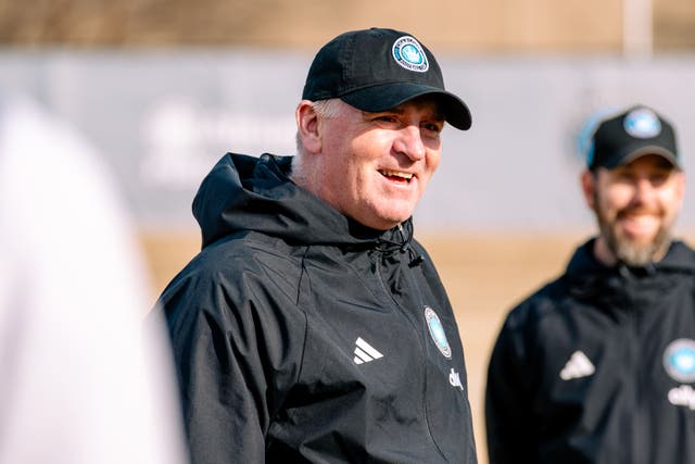 Dean Smith has joined Charlotte FC as head coach (Charlotte FC handout/PA)