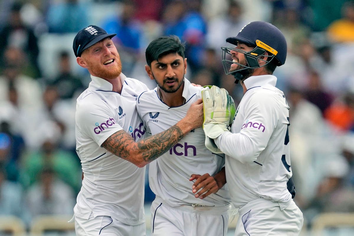 Shoaib Bashir takes four wickets as England seize control against India