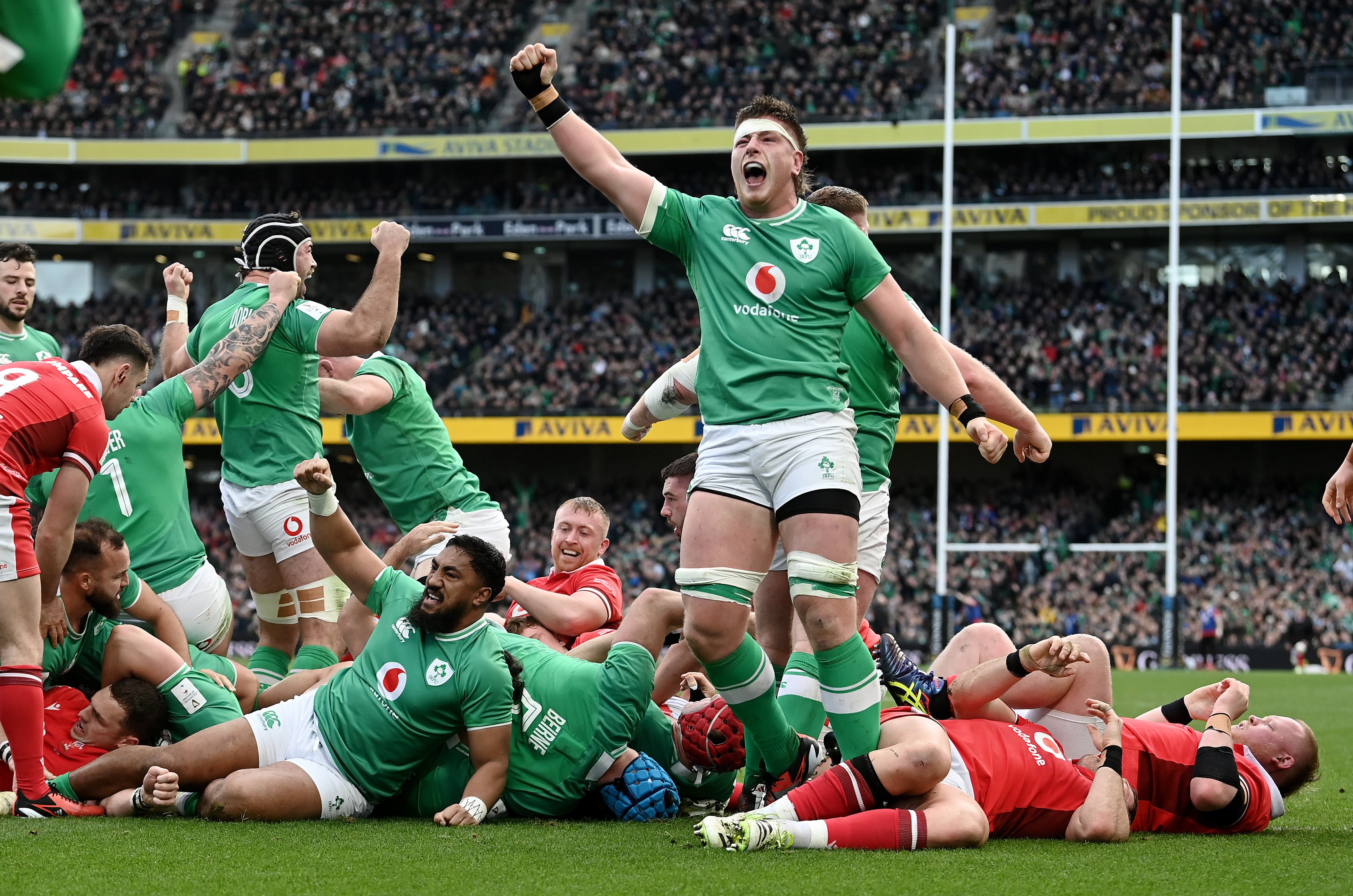 Ireland are now just two wins away from a grand slam