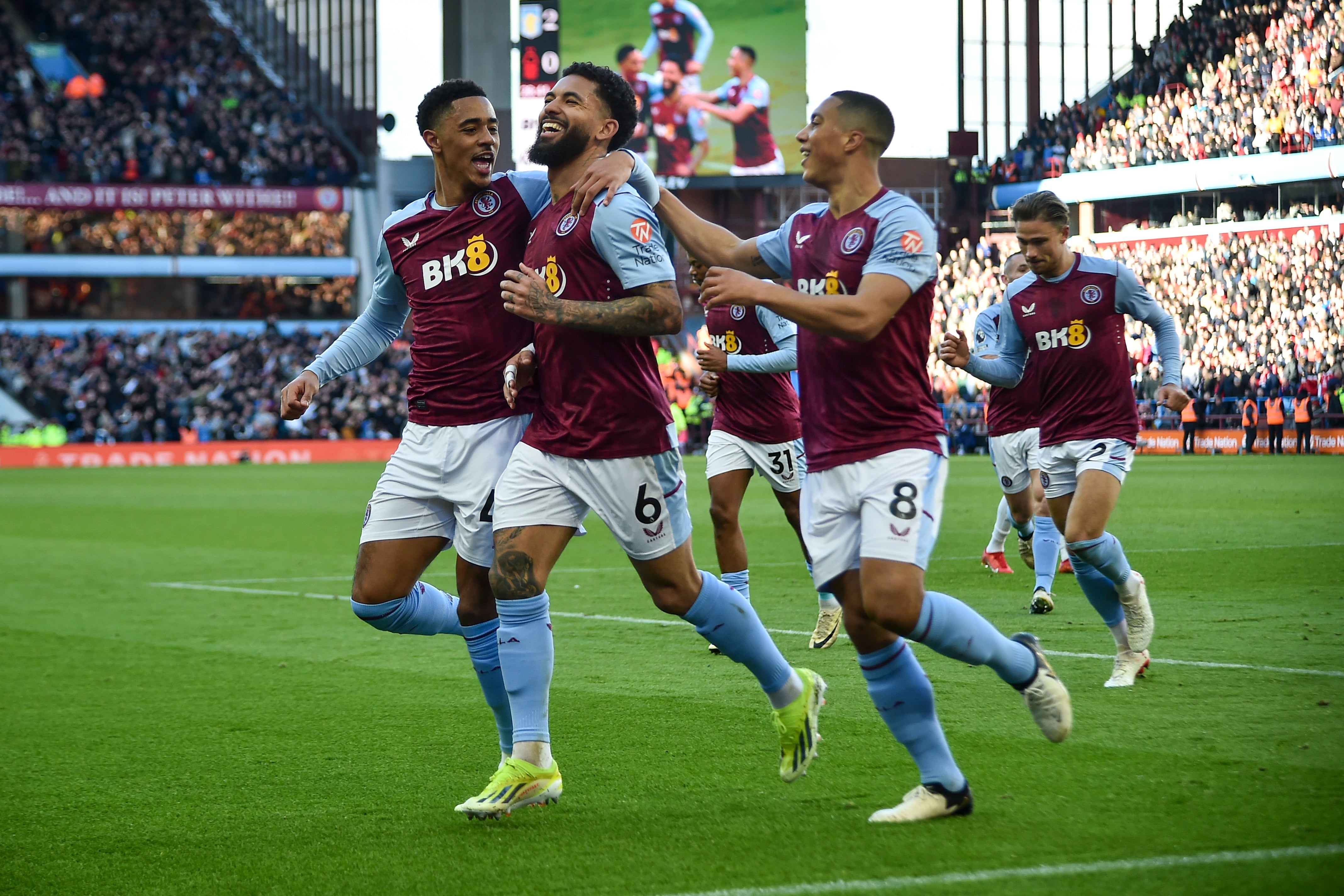 Aston Villa vs Nottingham Forest LIVE: Premier League latest goals and  updates as Douglas Luiz scores brace | The Independent