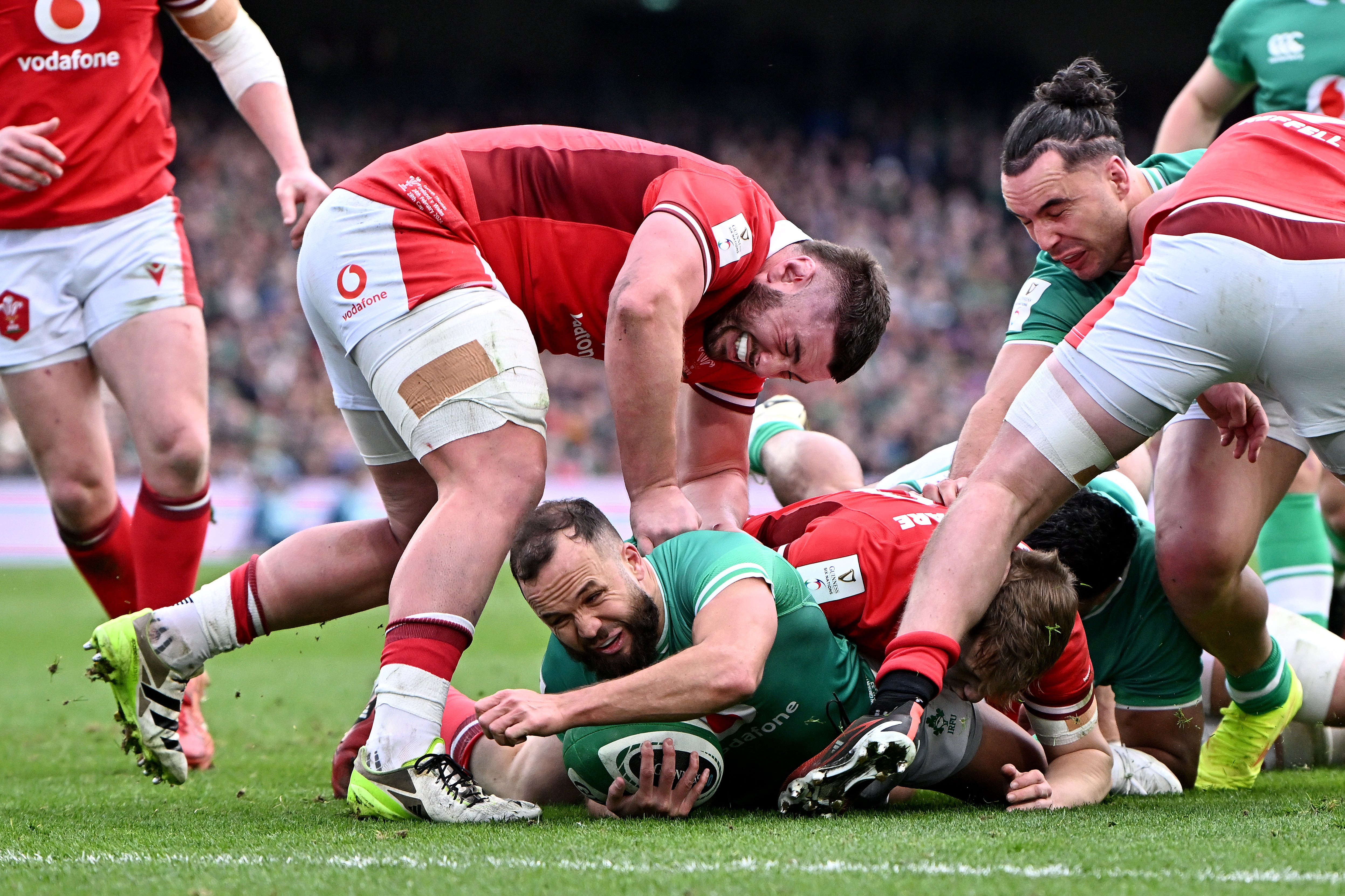 Ireland showed their strength to down Wales