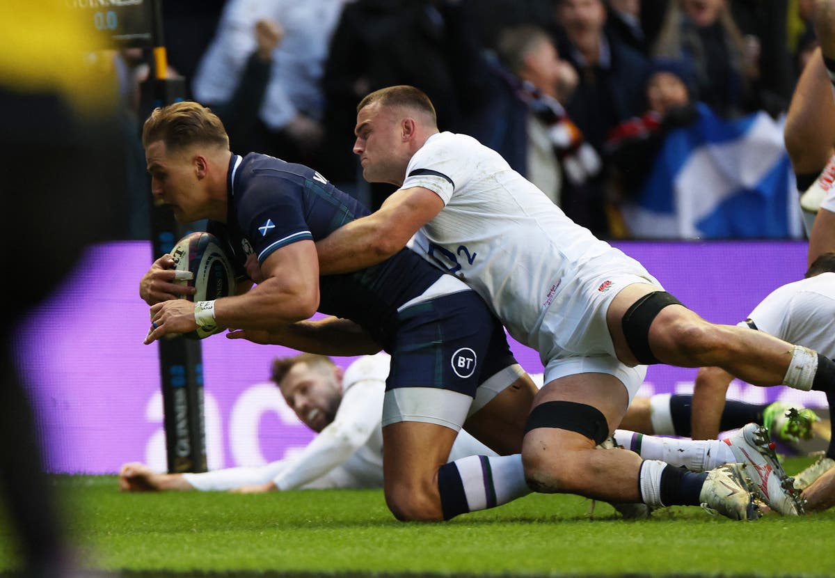 Scotland vs England rugby live stream: Six Nations 2024 results and updates from the Calcutta Cup after Duhan van der Merwe's try