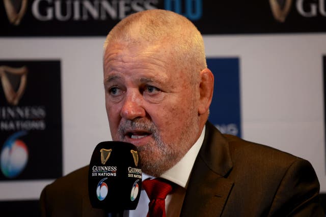 Warren Gatland believes Ireland are more than capable of another Grand Slam (Damien Eagers/PA)