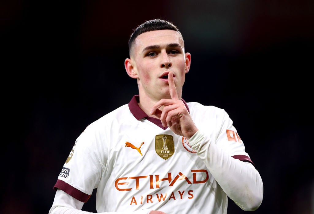 Phil Foden scored the only goal of the game