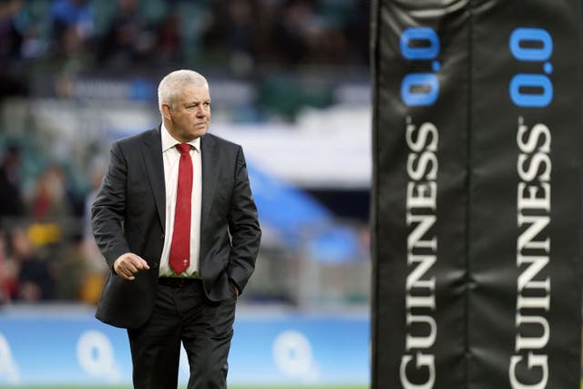 Warren Gatland is convinced Wales are on the right track (Andrew Matthews/PA)