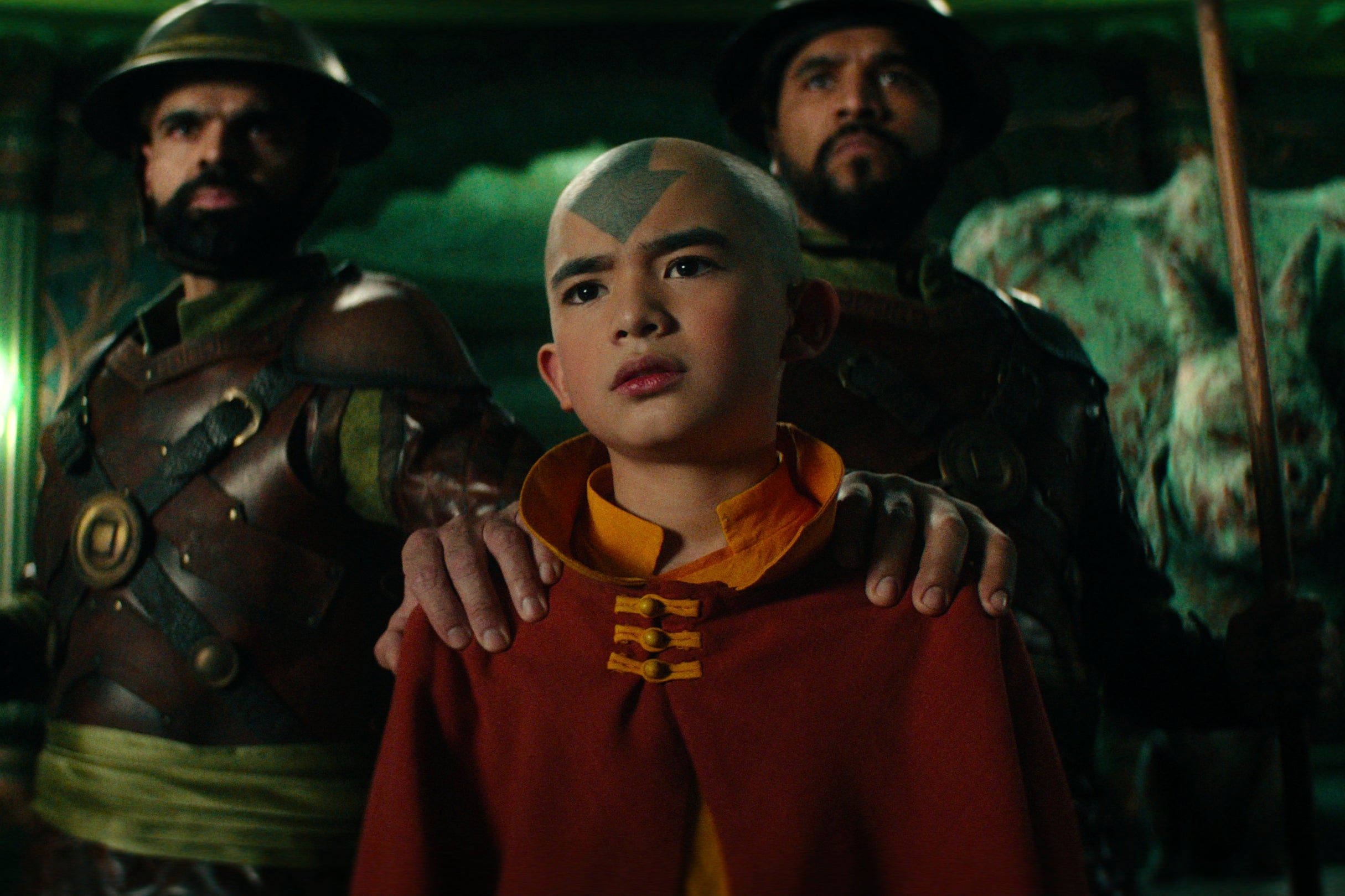 Gordon Cormier as Aang in ‘Avatar: The Last Airbender’