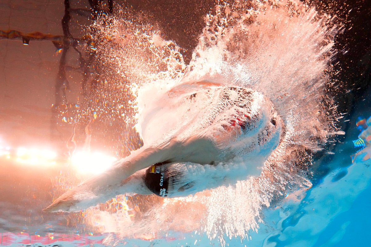 How this AP photographer captured a unique splash at the swimming worlds with an underwater camera