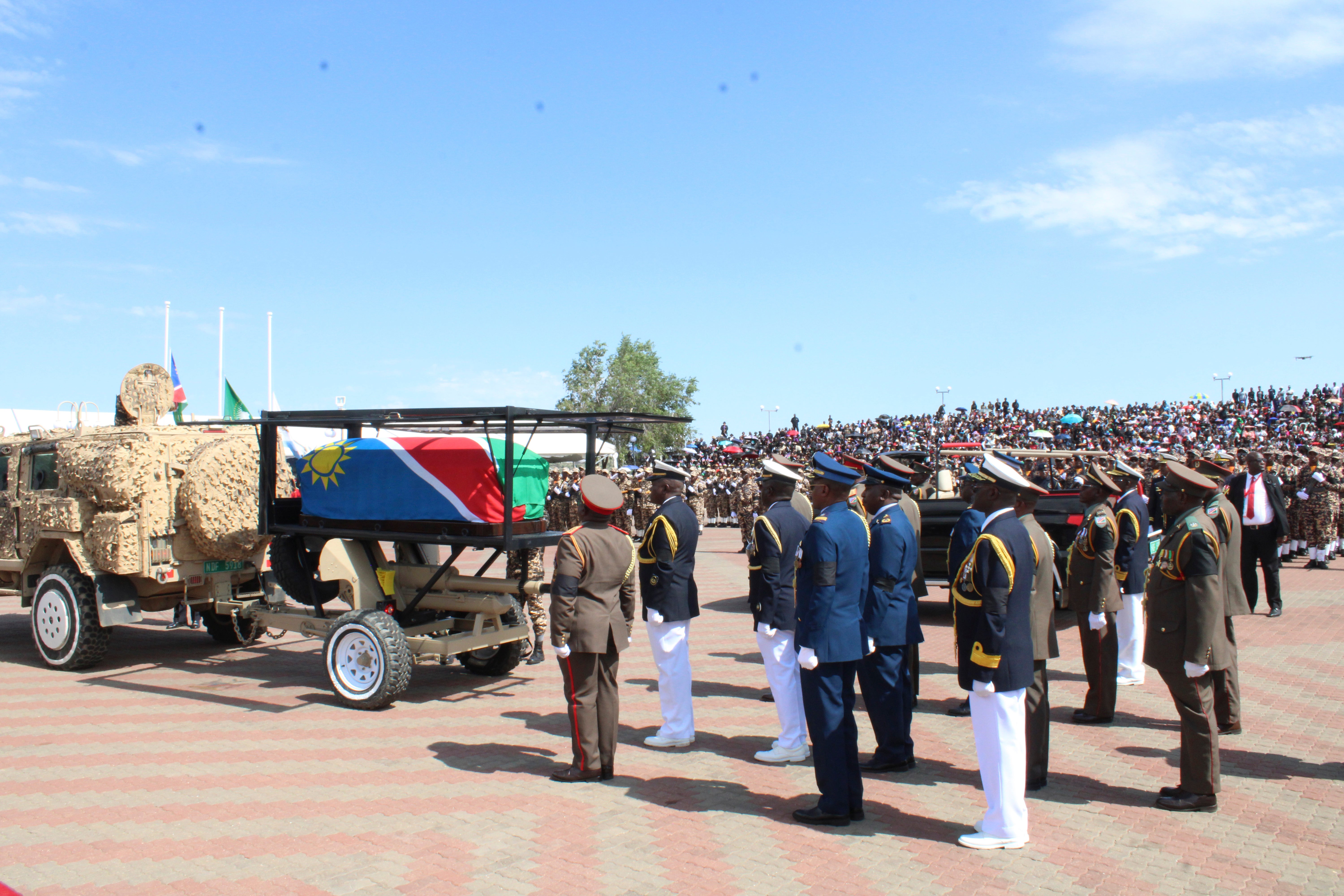 Namibia Geingob Funeral
