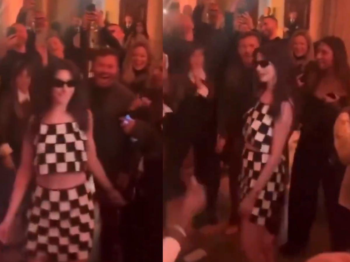 Anne hathaway discount valentino after party