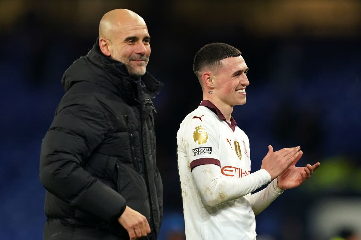 Pep Guardiola still expects more from outstanding Phil Foden