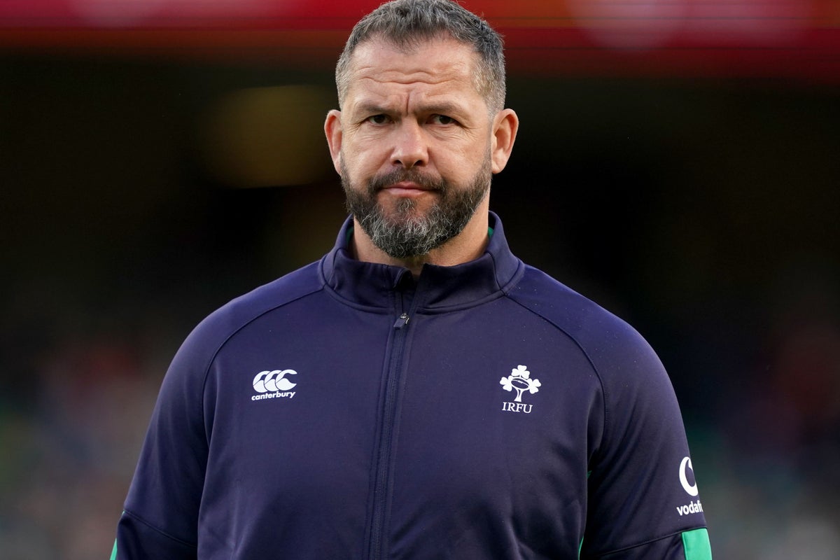 Andy Farrell says ‘top drawer’ defence fuelling Ireland’s Grand Slam charge