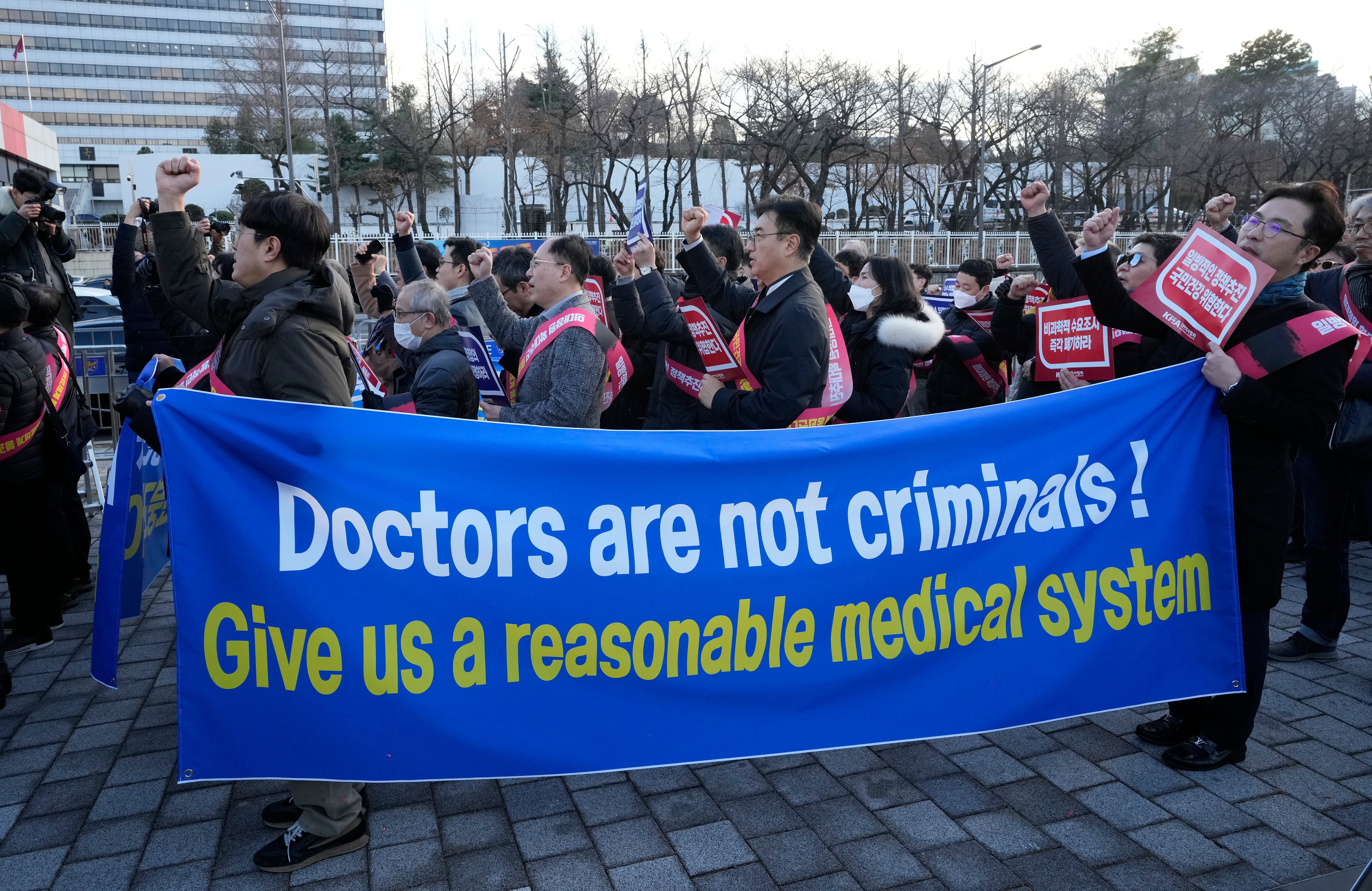 South Korea Doctors Protest