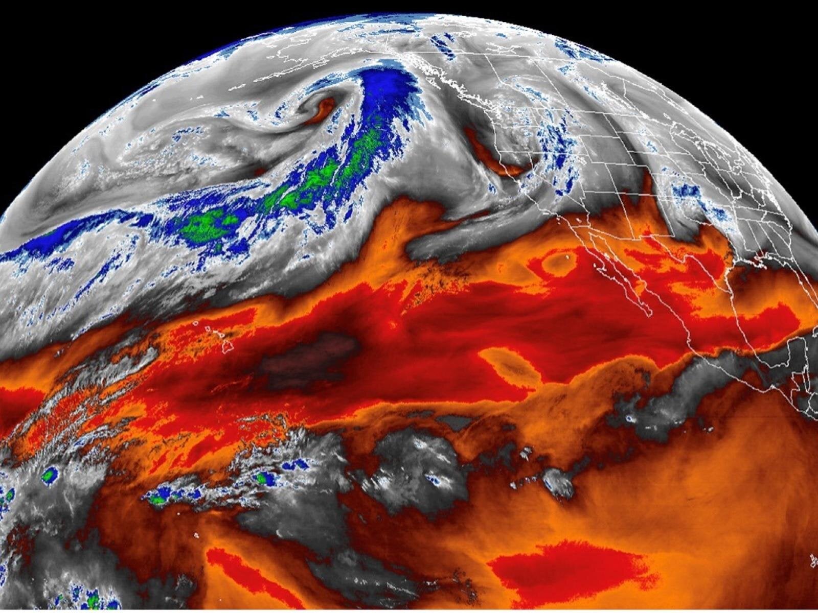 <p>Atmospheric rivers, filaments of intense moisture transport in the atmosphere, can now be automatically detected in satellite observations</p>