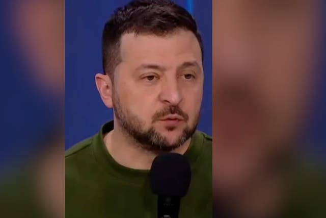<p>Zelensky’s cheeky response when asked if he would answer call from Putin.</p>