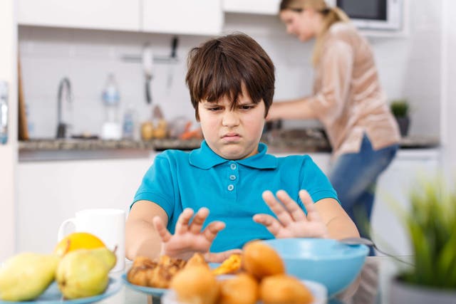 It is not easy to tell whether a child is a fussy eater or has an eating disorder (Alamy/PA)