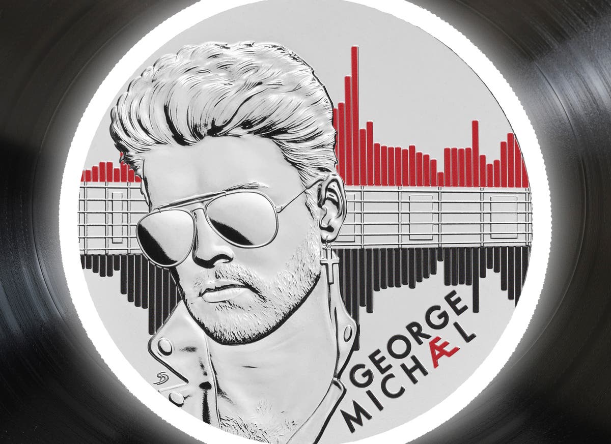 George Michael stars on new Royal Mint commemorative ‘Faith’ coin