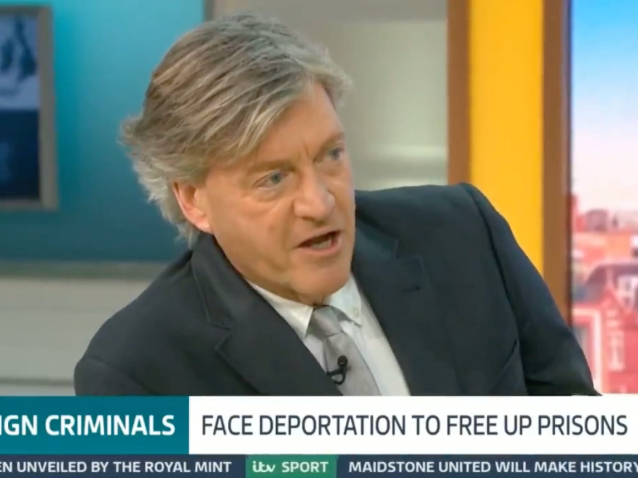 Richard Madeley faced criticism for his discussion of shoplifting