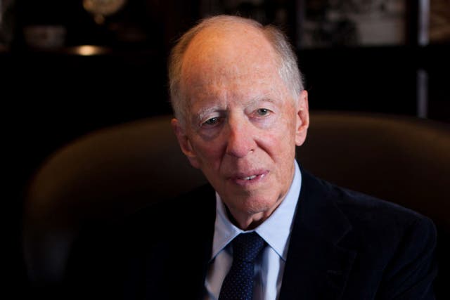<p>Financier Lord Jacob Rothschild has died at the age of 87, his family have announced</p>