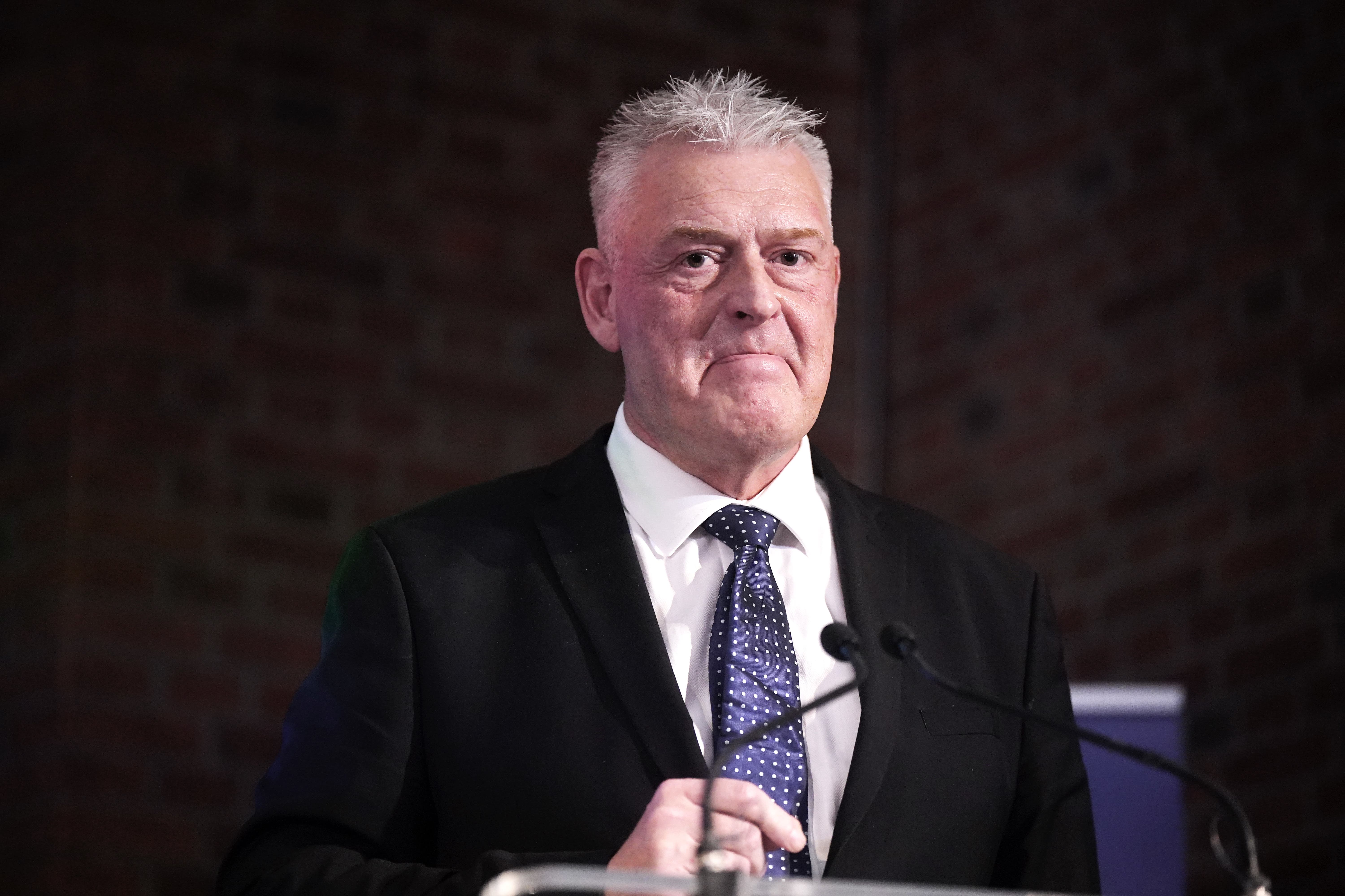 Lee Anderson has doubled down on his criticism of Sadiq Khan (Victoria Jones/PA)