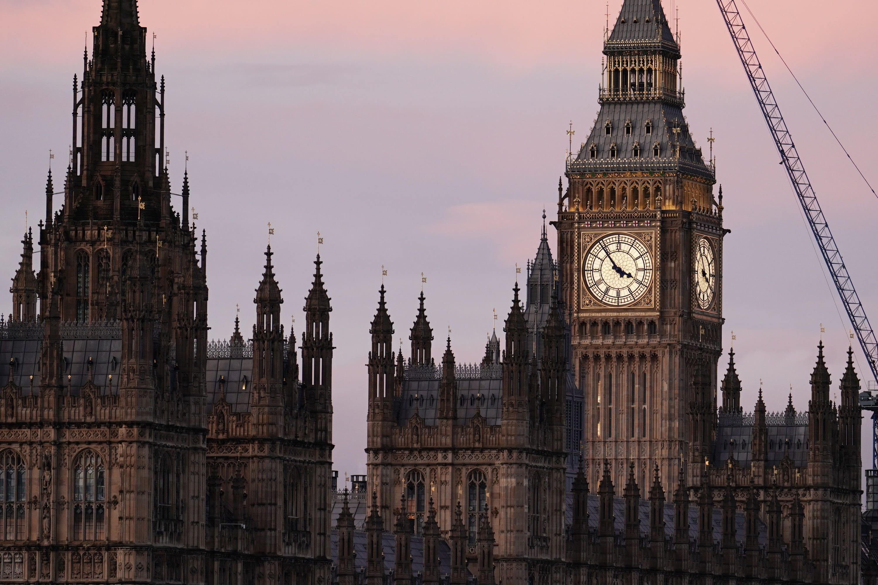 Westminster, where Lords will gather to vote on the Rwanda Bill