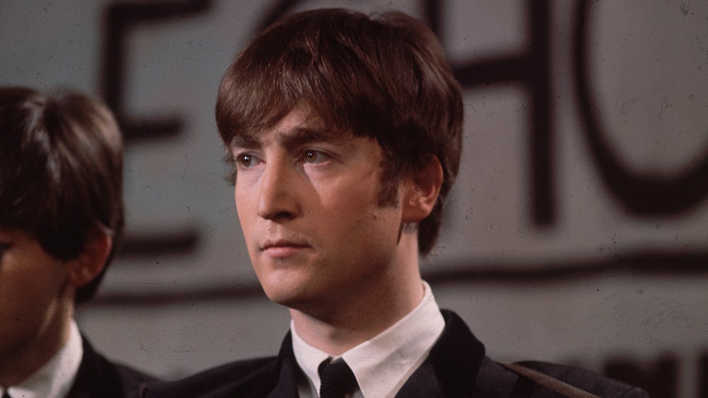 John Lennon pictured in 1963