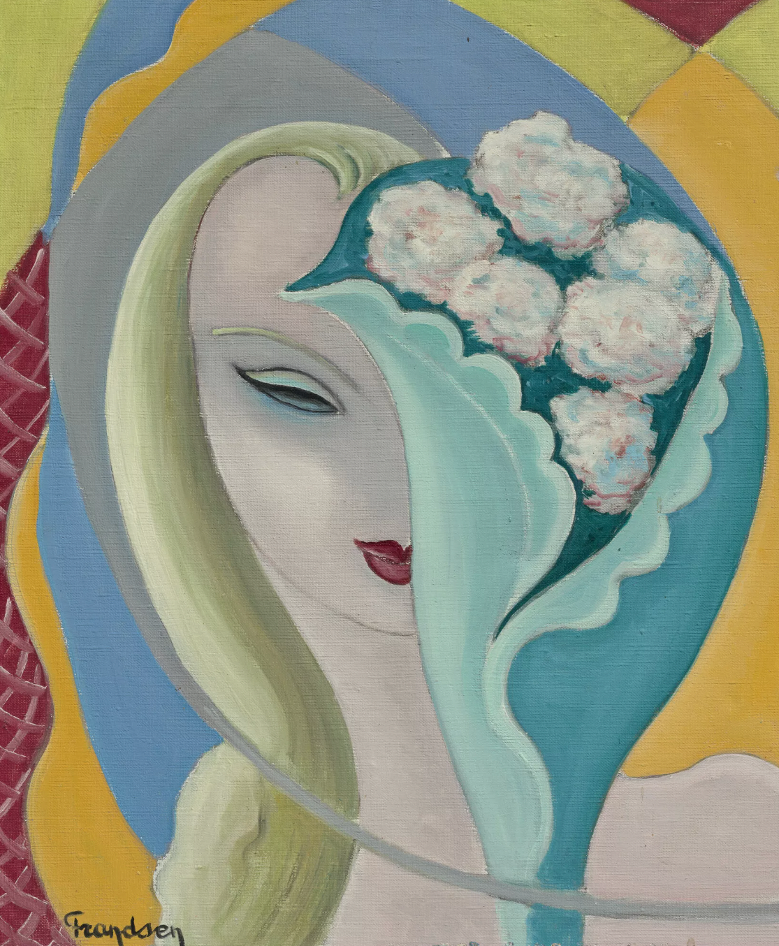 The original artwork for the cover of Derek and the Dominos album is also up for sale