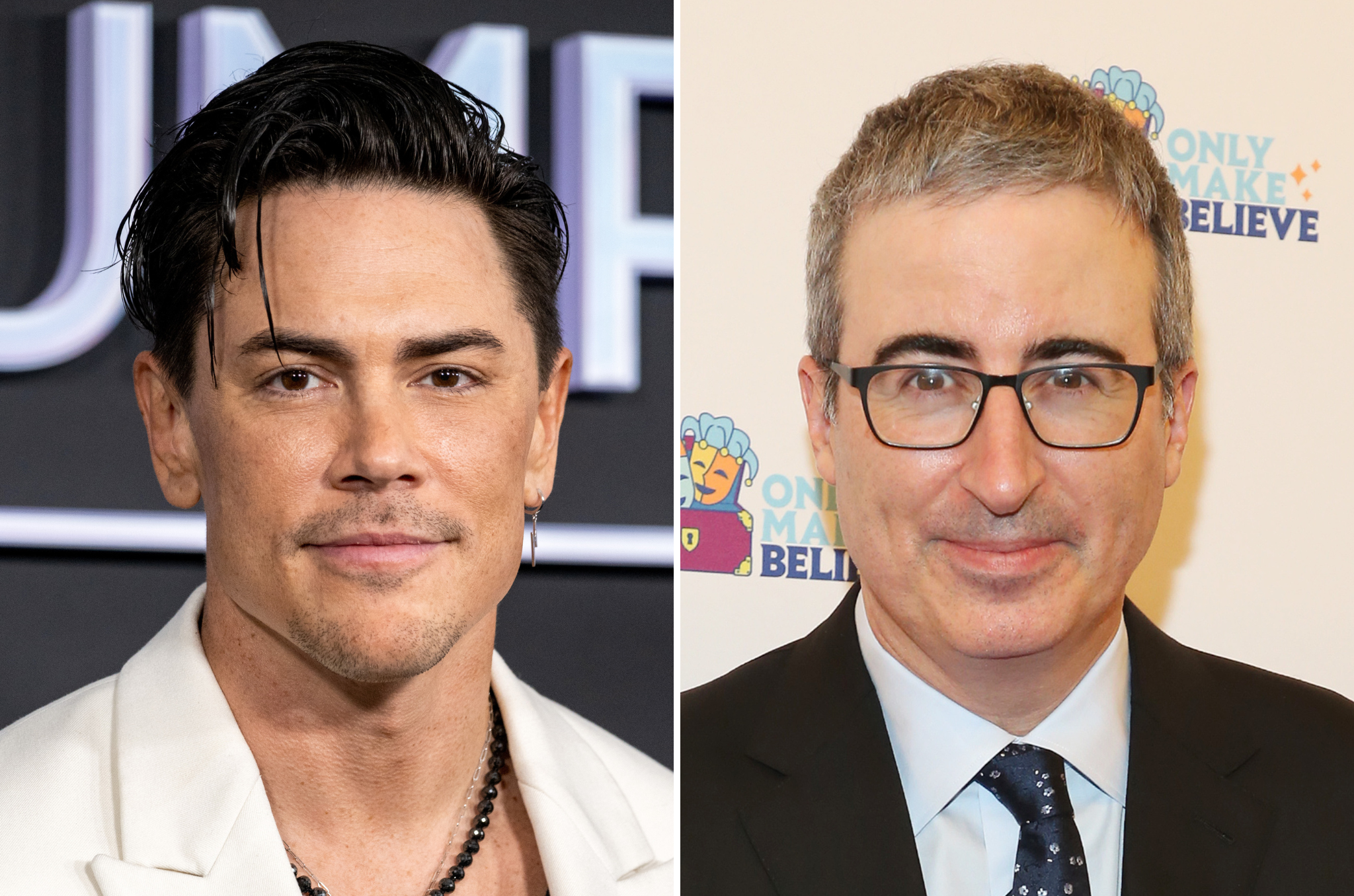<p>Tom Sandoval and John Oliver</p>
