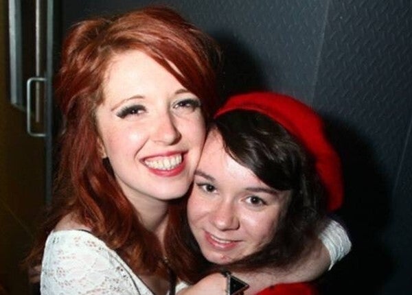 Harriet Barnsley (left) and Rebecca McManus. Rebecca was killed while Harriet was injured when a speeding car hit them as they waited at a bus stop in Birmingham in 2014