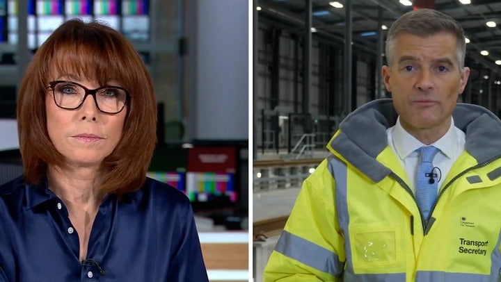 <p>Transport secretary refuses to call Lee Anderson’s comments racist.</p>