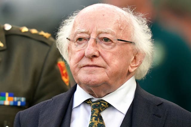 Michael D Higgins has appealed to countries that have withdrawn funding from a relief agency in Gaza to ‘think again’ (Niall Carson/PA)