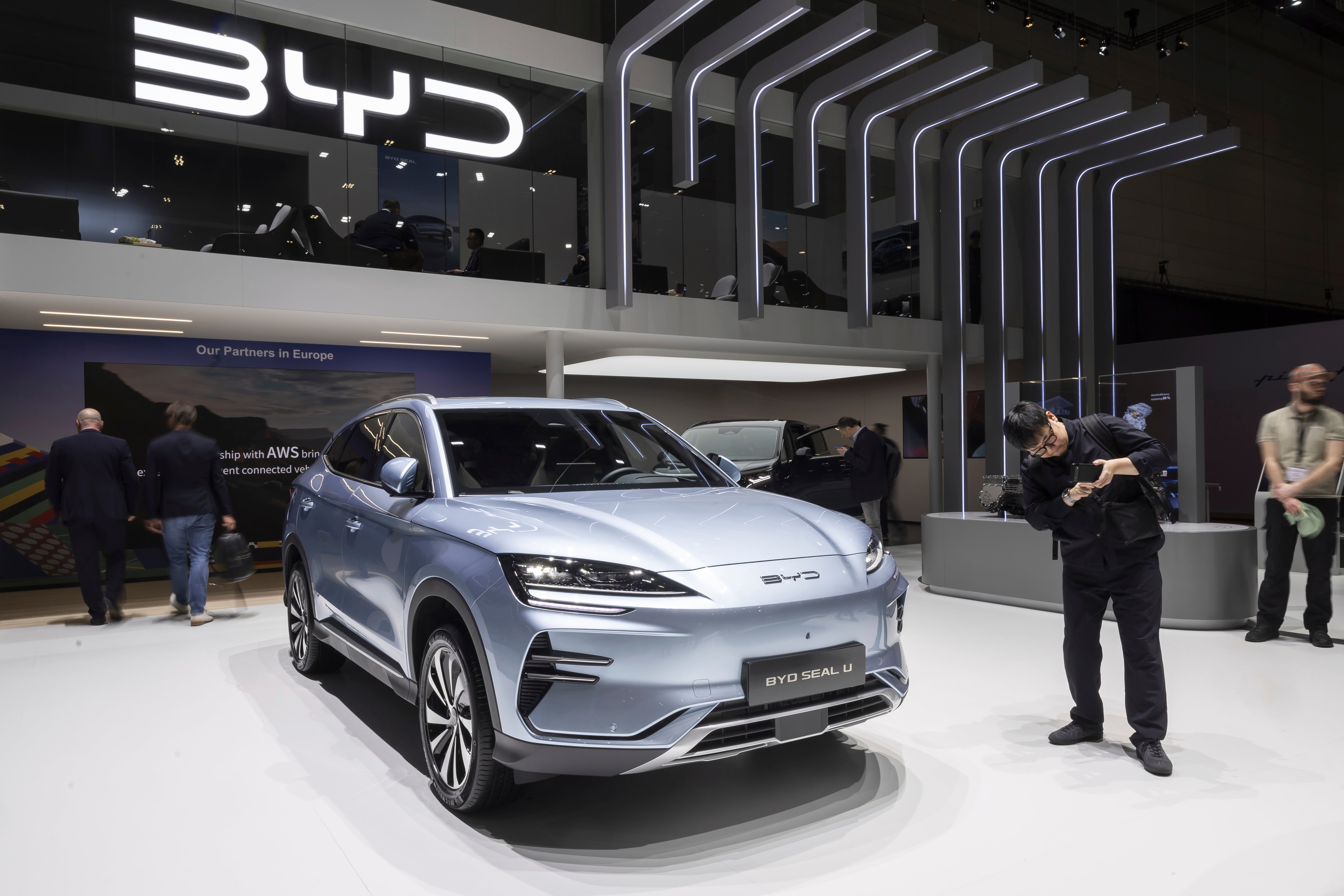 BYD unveil their latest EV model called ‘Seal’, now available in the UK