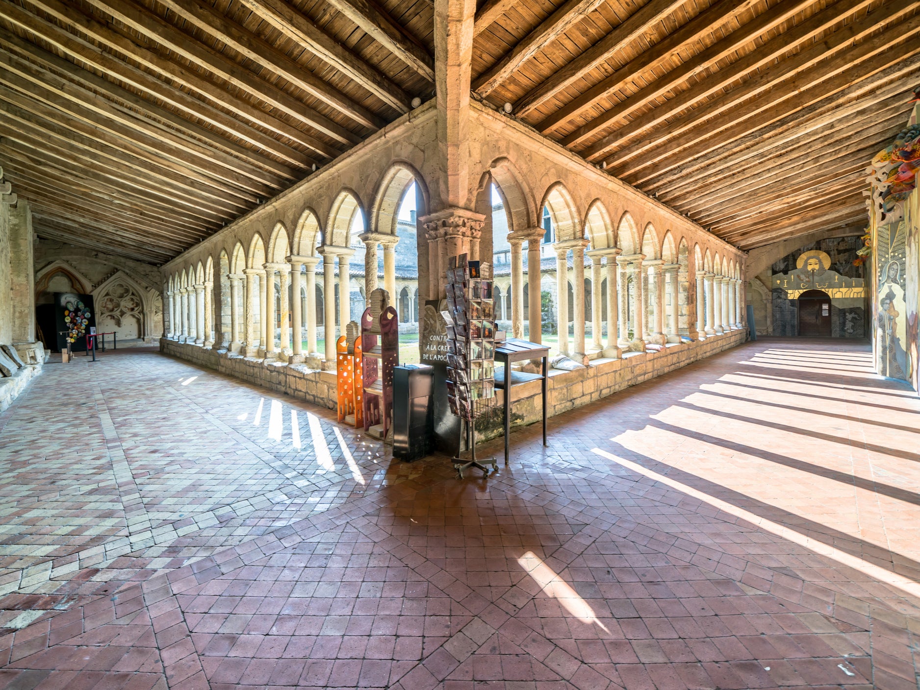 Saint-Emilion’s monolithic church is a must for a visit to Bordeaux