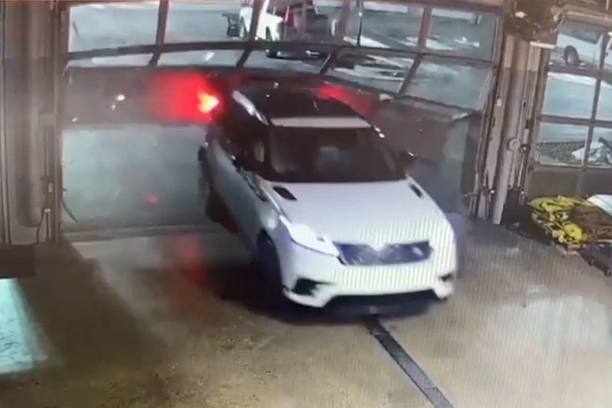 Video shows teenagers using SUV as ‘battering ram’ to break into car dealership