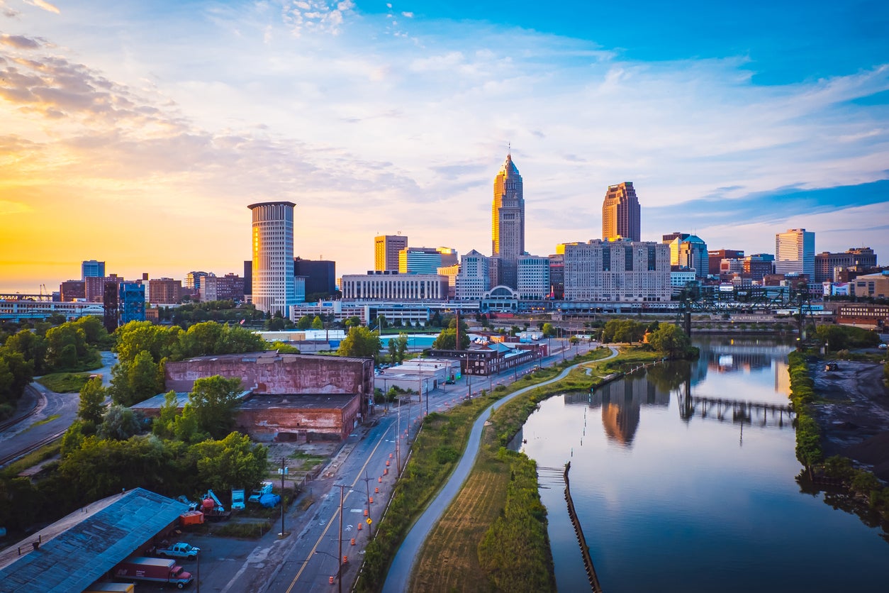 Cleveland has over two million residents