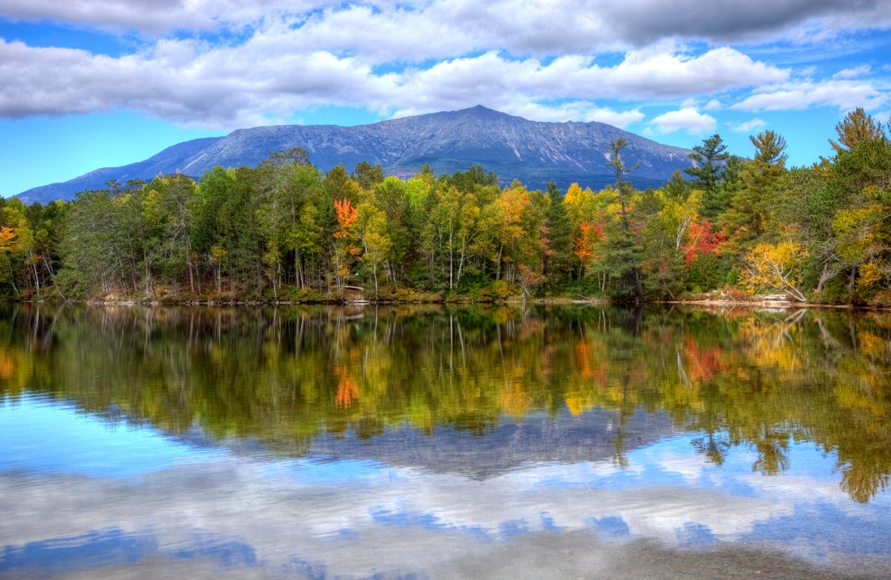 Baxter State Park is almost 210,000 acres in size