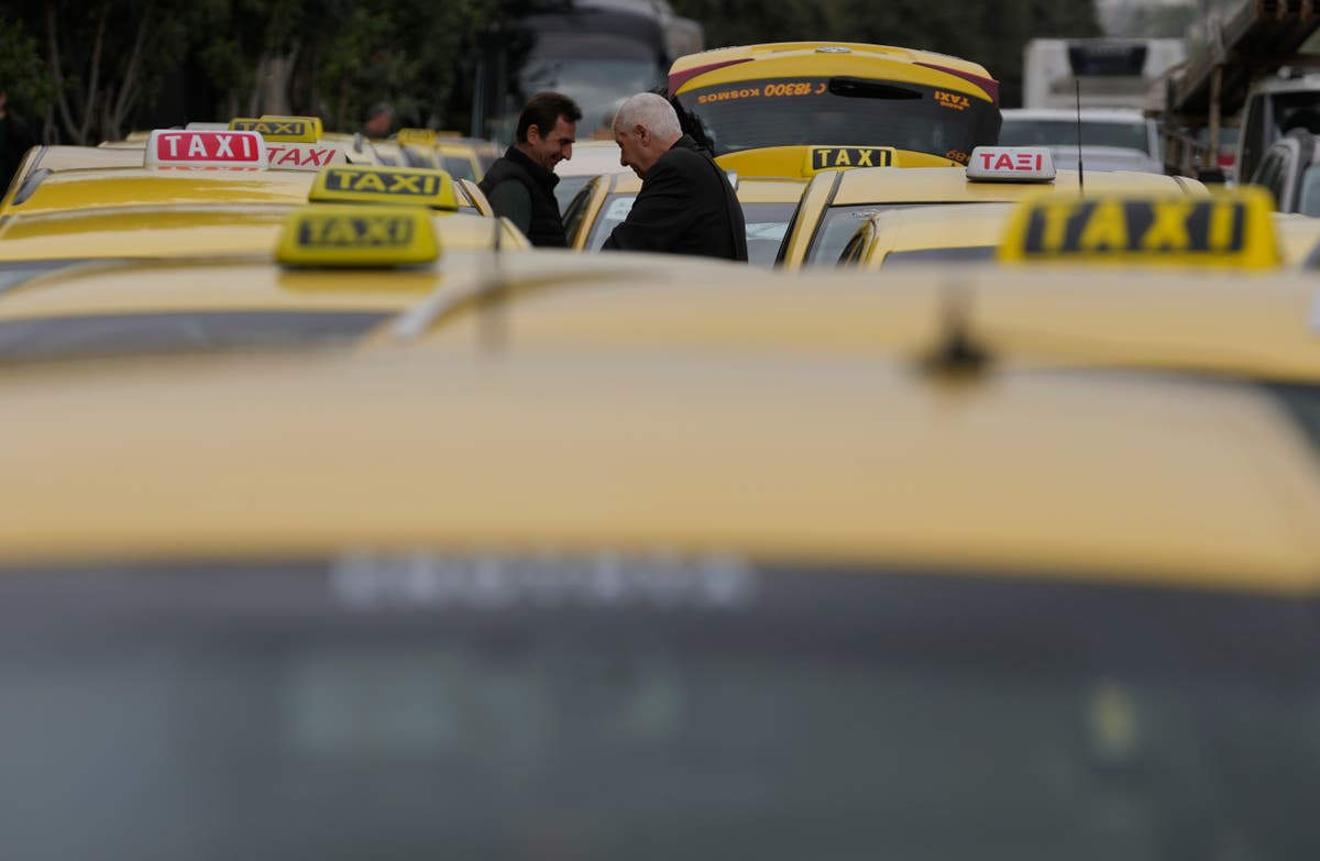 Athens taxis on a 48-hour strike that will coincide with a nationwide public sector stoppage