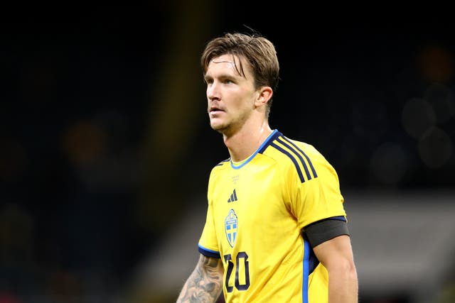 <p>Kristoffer Olsson has won 47 caps for Sweden </p>