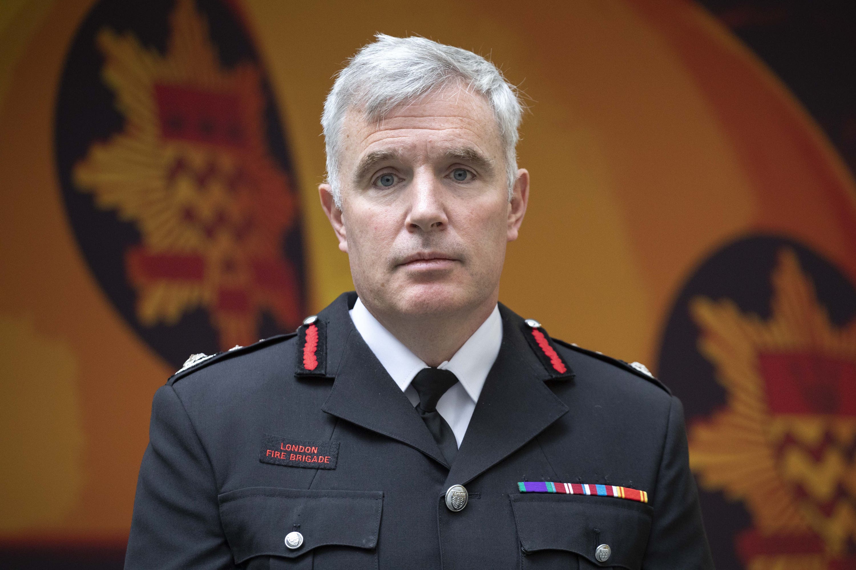 London Fire Brigade’s commissioner Andy Roe after a briefing on LFB’s independent culture review in November 2022 (Belinda Jiao/PA)