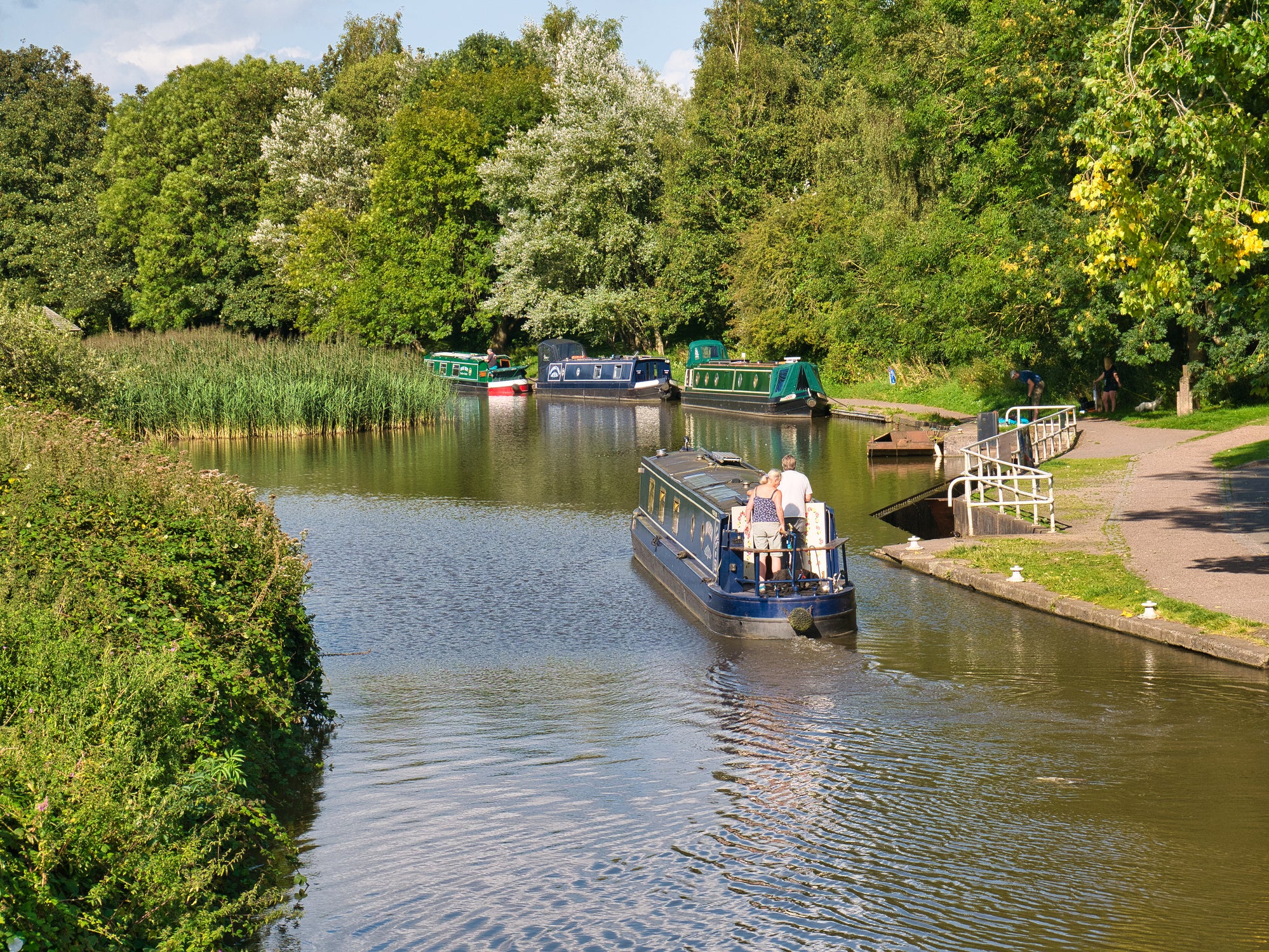A narrowboat break is a leisurely way to explore the English countryside