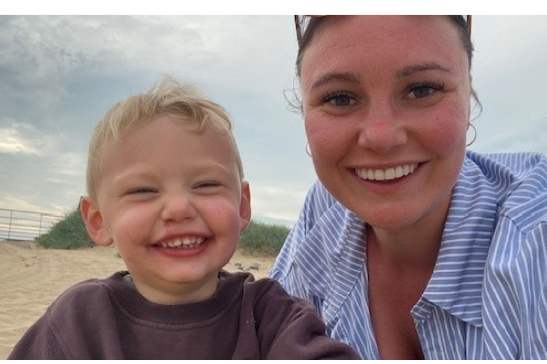 Albie Speakman with his mother, Leah, who paid tribute to the ‘loving and affectionate’ boy