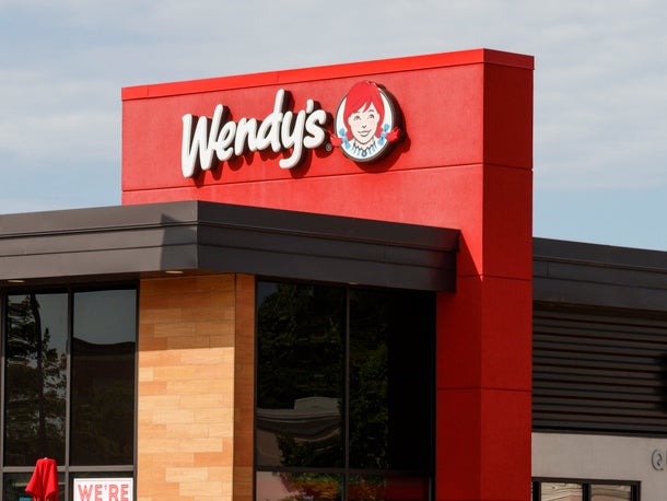 A Wendy’s restaurant