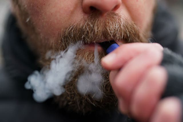 London’s top index has lagged behind European peers as reports of a new vaping tax weighed on Imperial Brands (Jacob King/PA)