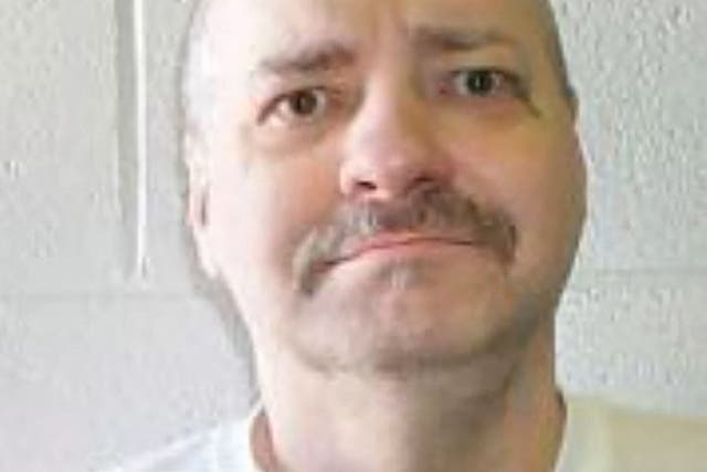 <p>This April 8, 2002, image obtained from the Idaho Department of Correction shows death row inmate Thomas Creech</p>