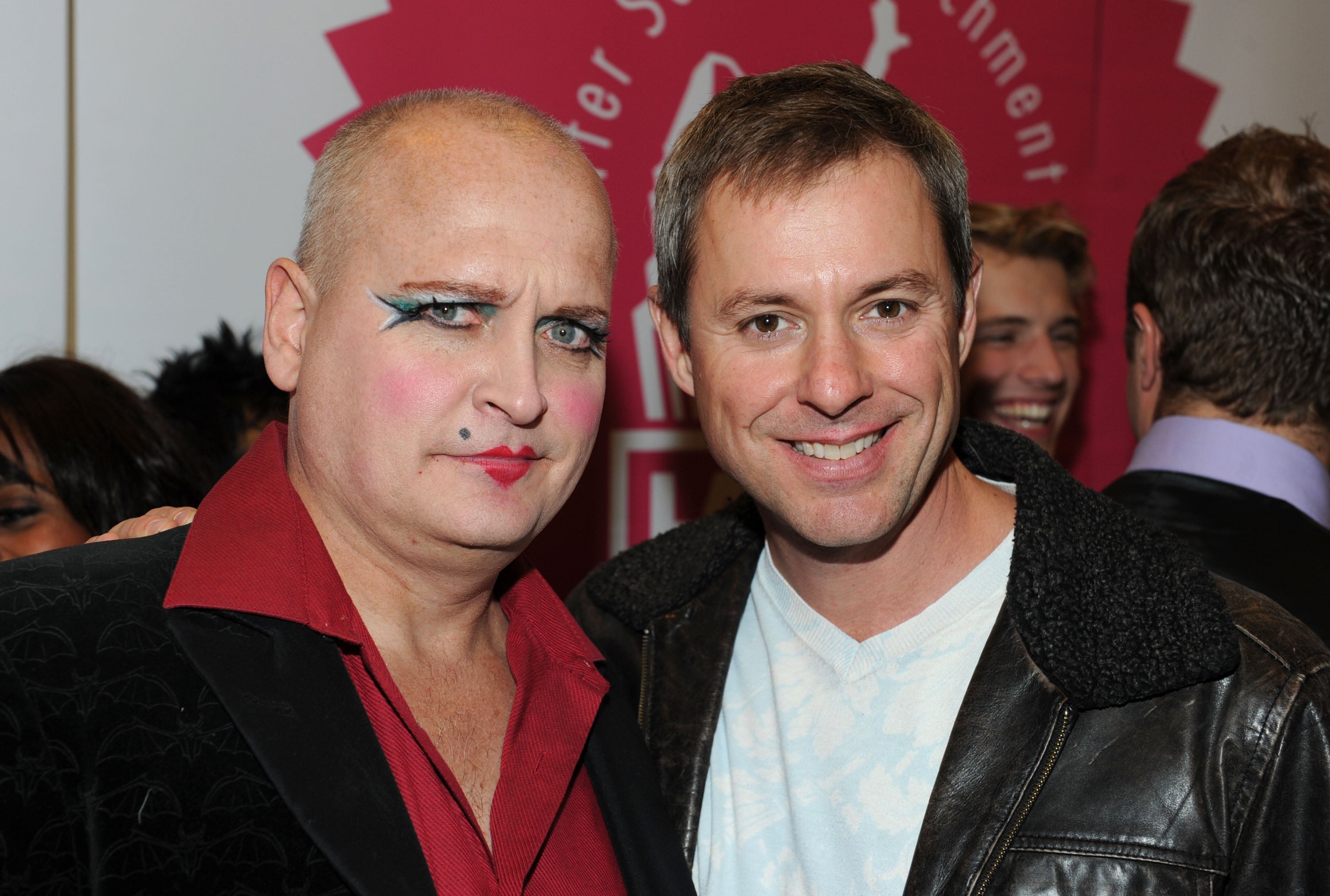 Eddie Driscoll with Mark Edgar Stephens at the opening night of ‘Cinderella’ in North Hollywood in 2010