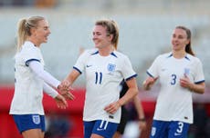 Lauren Hemp’s brace helps England to another thumping friendly win