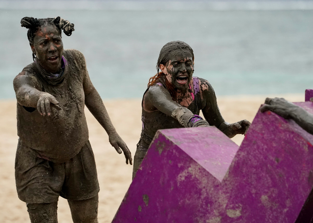 <p>Contestants compete on ‘Survivor 46’</p>