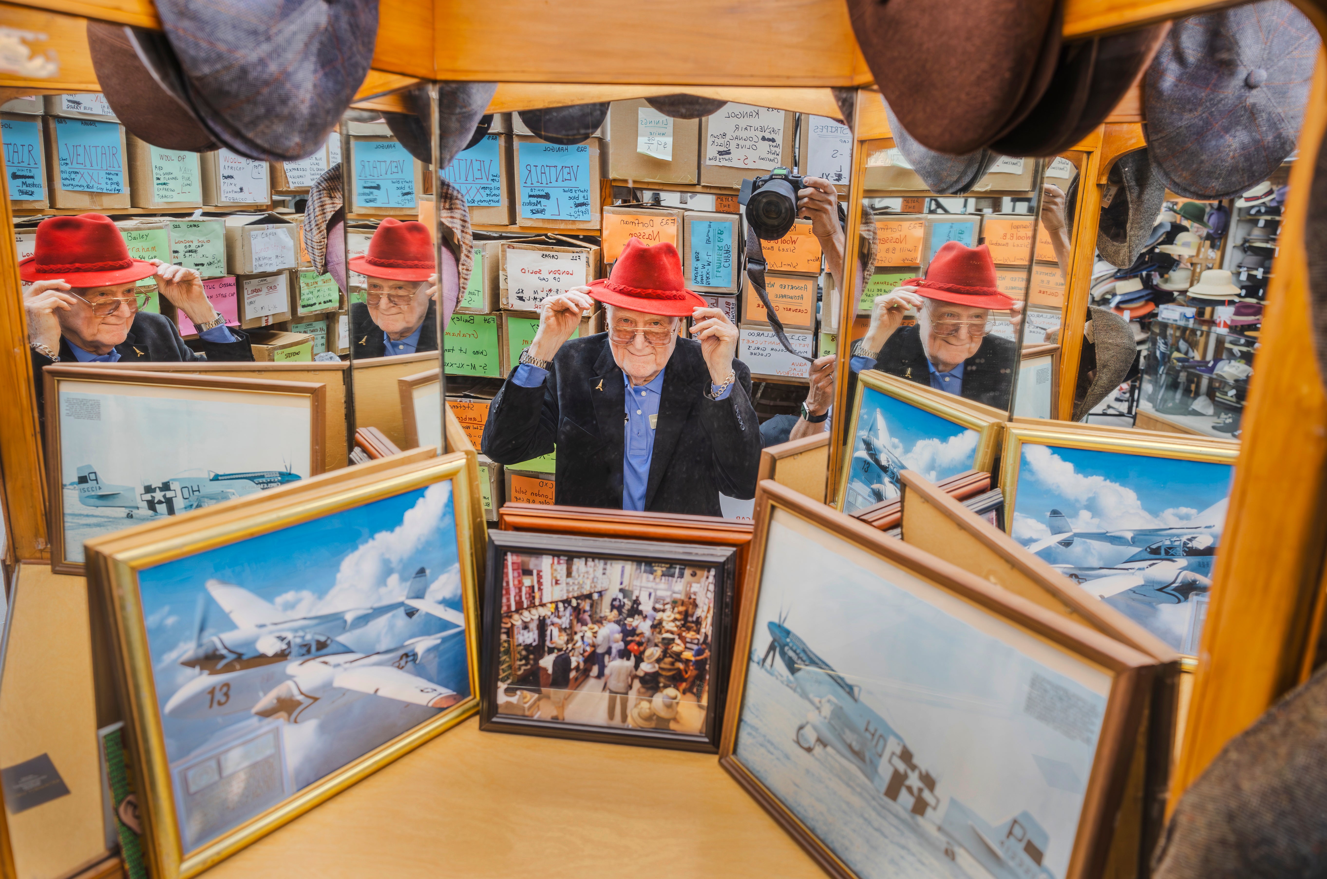 French Award Veteran Hatter